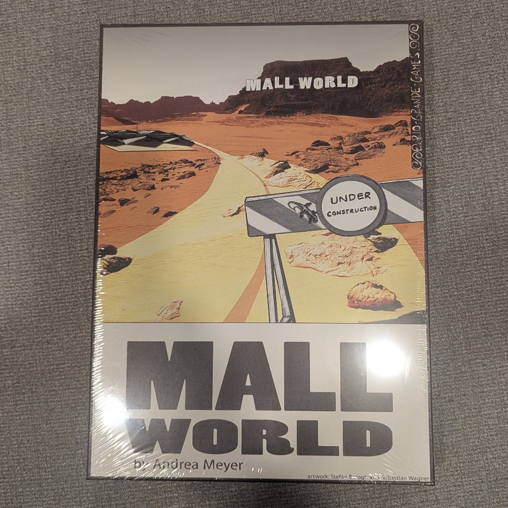 Mall World Rio Grande Economic Family Board Game NIB